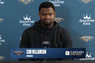 Zion Williamson | Pelicans End-of-Season Press Conference (2025-26)