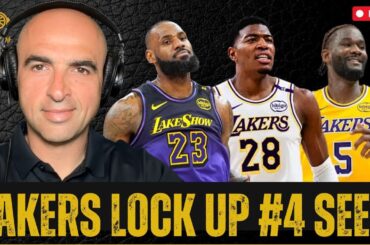 Lakers Close Season With 53 Wins | Playoff Matchup vs Rockets| Injuries Remain