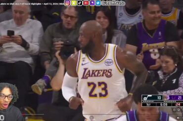 Lakers Fav Opp Reaction To Los Angeles Lakers vs Utah Jazz Full Game Highlights – April 12, 2026
