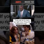 Quite a proposal from Shaq to the viral Pacers couple 😂 #nba #shaq #indianapacers