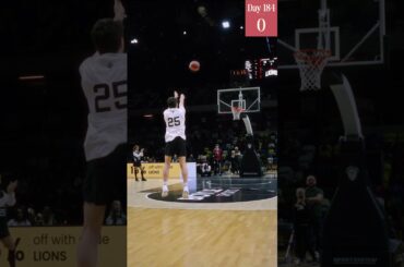 Day 184 - Playing Basketball every day until I make 10 3's in a row