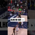 Gui Santos com CORAGEM na infiltração! 💪🇧🇷 #NBA #GuiSantos #shorts