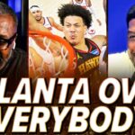 Unc STUNNED after KING ISO picks Atlanta Hawks to KNOCKOUT Knicks in first round! | Nightcap