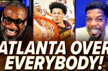 Unc STUNNED after KING ISO picks Atlanta Hawks to KNOCKOUT Knicks in first round! | Nightcap