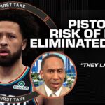 Stephen A. thinks the Pistons could be eliminated first in the playoffs 👀 | First Take YT Exclusive