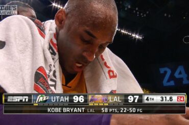 Kobe Bryant's Final Game! (10th Anniversary) | FULL GAME HIGHLIGHTS | April 13, 2016