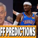 NBA Playoff PREDICTIONS + Colin right & wrong | Colin Cowherd: THE HERD