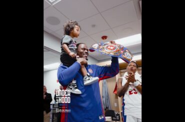Ironman Woo takes the belt into the playoffs #pistons #nba