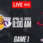 NBA LIVE! Los Angeles Lakers vs Houston Rockets GAME 1 | April 14, 2026 | NBA 2K26 GAMEPLAY