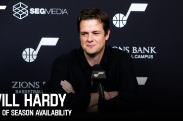 WILL HARDY 2025-26 End of Season Media Availability 🎙️ | UTAH JAZZ
