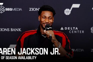 JAREN JACKSON JR. 2025-26 End of Season Media Availability 🎙️ | UTAH JAZZ