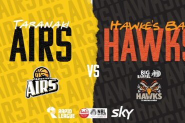 LIVE - Taranaki Airs v Hawkes Bay Hawks | @SalsNBL 2026