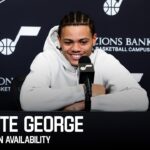 KEYONTE GEORGE 2025-26 End of Season Media Availability 🎙️ | UTAH JAZZ