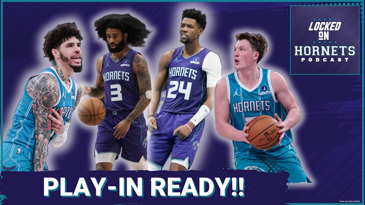 Hornets HOSTING Play-In Hoops | LaMelo looks to ATTACK | Kon Breaks RECORDS