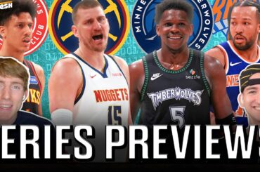 NBA Playoff Predictions: Jokic & Nuggets get REVENGE on Wolves, Will Hawks UPSET Knicks? | Nerd Sesh