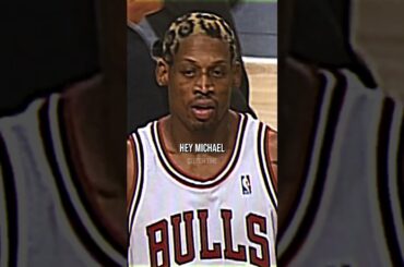 When Dennis Rodman Stepped Up When the Bulls Needed Him Most 😳