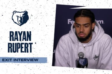 Rayan Rupert | 2025-26 Grizzlies Exit Interviews