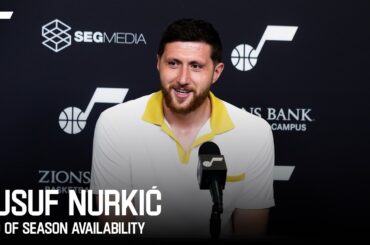 JUSUF NURKIĆ 2025-26 End of Season Media Availability 🎙️ | UTAH JAZZ