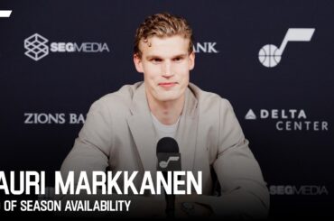 LAURI MARKKANEN 2025-26 End of Season Media Availability 🎙️ | UTAH JAZZ