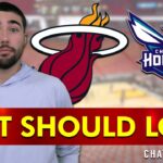 It’s Best If The Miami Heat Lose Tonight Against The Charlotte Hornets