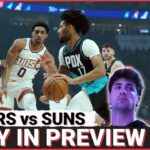 Play In Preview: Trail Blazers Meet Suns in a Battle for 7th | Keys To The Game + Matchups to Watch