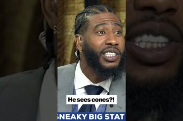 Nikola Jokic isn't seeing trees ... he's seeing traffic cones?! 🤣