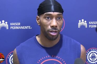 Kawhi Leonard Talks The Clippers Play In Do Or Die Game VS Warriors & Steph Curry. HoopJab NBA