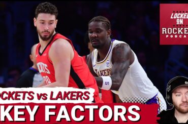 Rockets Vs Lakers KEY FACTORS: Alperen Sengun Set To DOMINATE & Will Luka Doncic Make Series RETURN?