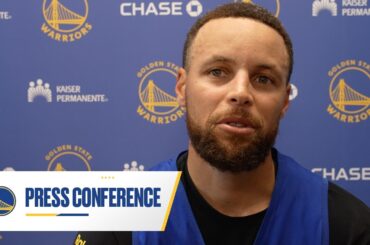Stephen Curry Previews Warriors Play-In Game vs. Clippers | April 14, 2026