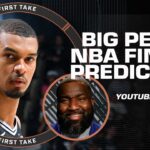 Kendrick Perkins PREDICTS Spurs over Celtics in a 7-game NBA Finals 🍿 | First Take YouTube Exclusive