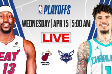 Miami Heat at Charlotte Hornets l NBA Play-In Tournament | [OFFICIAL LIVE STREAM]