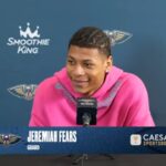 Jeremiah Fears | Pelicans End-of-Season Press Conference (2025-26)