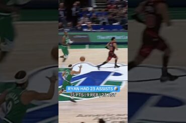 Ryan was a coin machine 🪙 #assists #nba #dallasmavericks #basketball