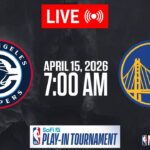 NBA LIVE! LA Clippers vs Golden State Warriors | April 15, 2026 | PLAY-IN TOURNAMENT in NBA 2K26