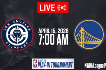 NBA LIVE! LA Clippers vs Golden State Warriors | April 15, 2026 | PLAY-IN TOURNAMENT in NBA 2K26