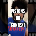Pistons: No Context Edition #pistons #nba