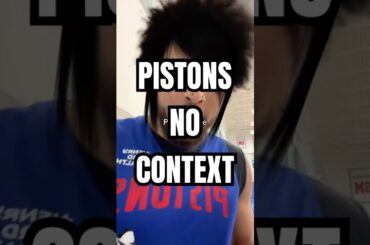 Pistons: No Context Edition #pistons #nba