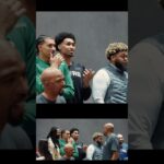 Ron & Dylan messing with their dad 🤣🤣🤣 #celtics #nba #shorts