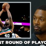 Harrison Barnes on Spurs Playing In the First Round of Playoffs on Sunday