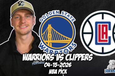Golden State Warriors vs Los Angeles Clippers 4/15/26 NBA Free Picks & Prediction | NBA Betting Tips