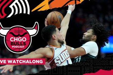 LIVE WATCHALONG: Bulls Draft Pick AT STAKE In Blazers vs Suns Play-In Tournament | CHGO Bulls
