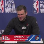 Tiago Splitter After Resilient Play-In Win vs. Phoenix Suns | Portland Trail Blazers | Apr. 14, 2026