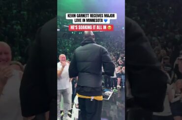 Kevin Garnet Receives Much Love In Minnesota #nba #shorts