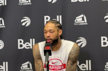 Brandon Ingram React To Toronto Raptors Clinching A Playoff Spot