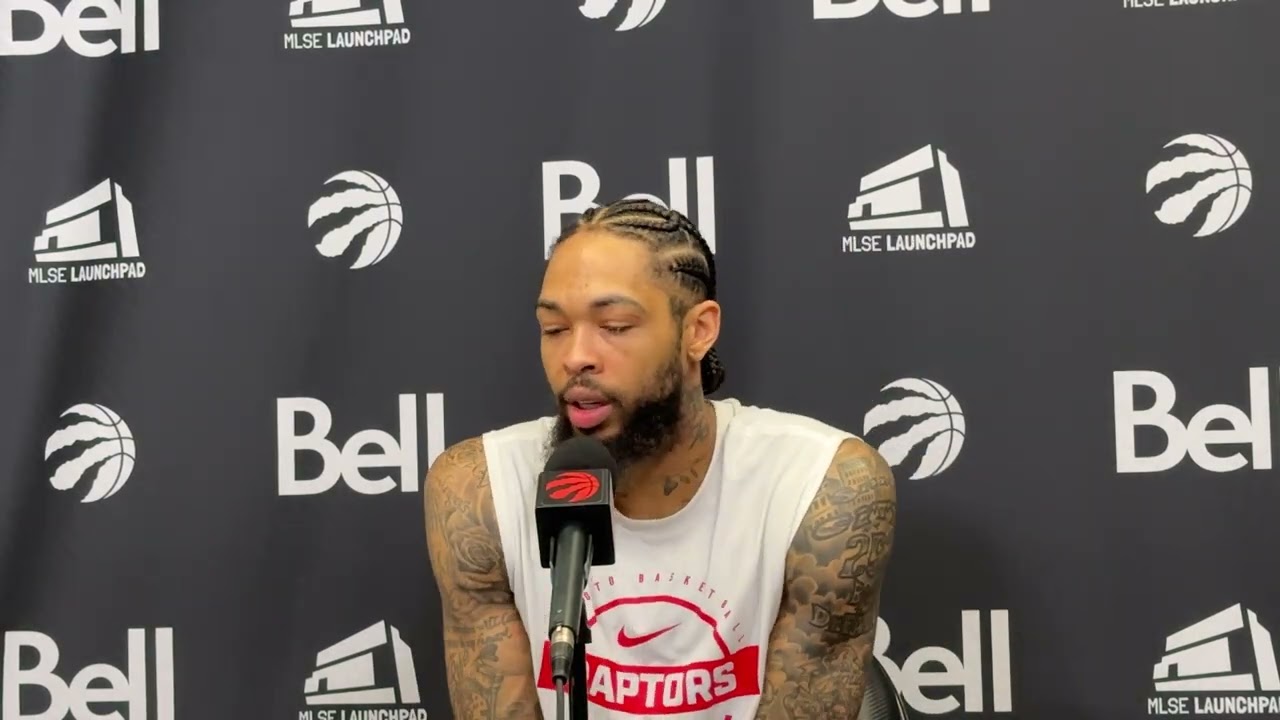 Brandon Ingram React To Toronto Raptors Clinching A Playoff Spot