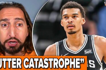 Nick Wright SOUNDS OFF on Spurs CATASTROPHIC loss vs. Nuggets, playoff future IN JEOPARDY