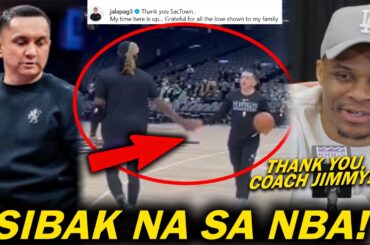 KAWAWA si Coach Jimmy Alapag! Sibak sa NBA Sacramento Kings! NBA updates!