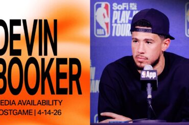 Devin Booker Postgame Media Availability | Phoenix Suns Play-In Game | 4-14-26