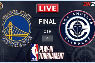 NBA LIVE!  Golden State WARRIORS  vs  Los Angeles CLIPPERS |  NBA Play-in Tournament  | NBA 2K26 |
