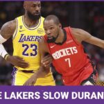 PLAYOFFS PREVIEW: Can Lakers DEFEND Durant? Rockets WEAKNESSES? Plus, a Luka UPDATE!